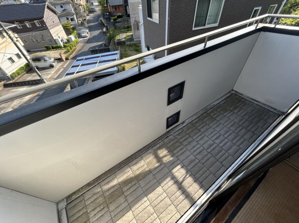 いわき市葉山2丁目　中古戸建のバルコニー