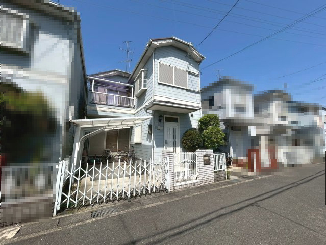 【成約済】向日市上植野町菱田の前面道路含む現地写真|前面道路幅員が約6ｍの為、ご駐車も楽々可能♪
車通りが少なくファミリー世帯にもおススメの立地です！
