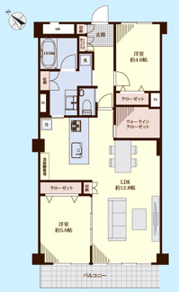 【間取り】 | 秀和第二南平台レジデンス