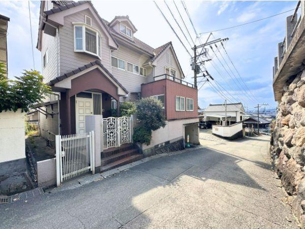 下郡山の手　土地の前面道路含む現地写真|前面道路含む現地写真