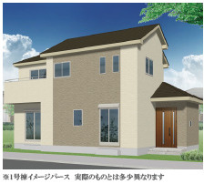 仲介手数料不要　ハートフルタウン東区湖東３丁目【健軍小・湖東中】の外観パース|外観パースです