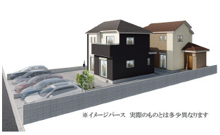 仲介手数料不要　ハートフルタウン東区湖東３丁目【健軍小・湖東中】の外観パース|外観パースです