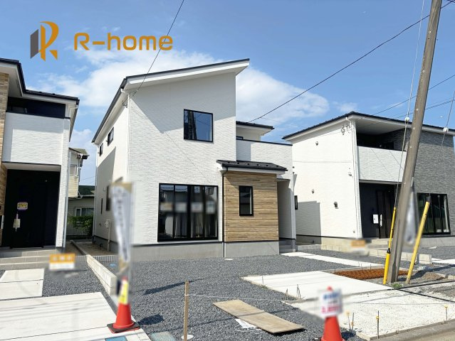 水戸市元吉田町2期　新築戸建て　2号棟の外観|ご予約を頂ければ、『平日』はもちろん『早朝』や『夜間』もご見学可能です♪お気軽にお申し付けください♪