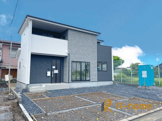 水戸市元吉田町2期　新築戸建て　3号棟の外観|ご予約を頂ければ、『平日』はもちろん『早朝』や『夜間』もご見学可能です♪お気軽にお申し付けください♪