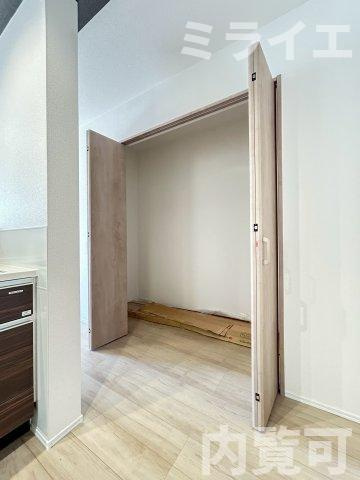 【新築戸建】札幌市中央区北20条西15丁目2棟の収納|パントリー