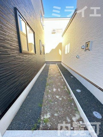 【新築戸建】札幌市中央区北20条西15丁目2棟の庭