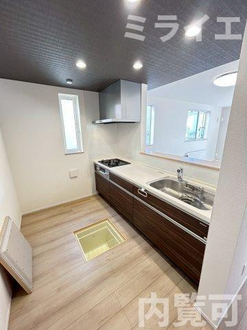 【新築戸建】札幌市中央区北20条西15丁目2棟のキッチン