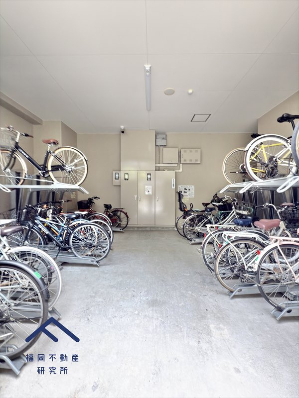 チュリス平尾駅前の駐車場