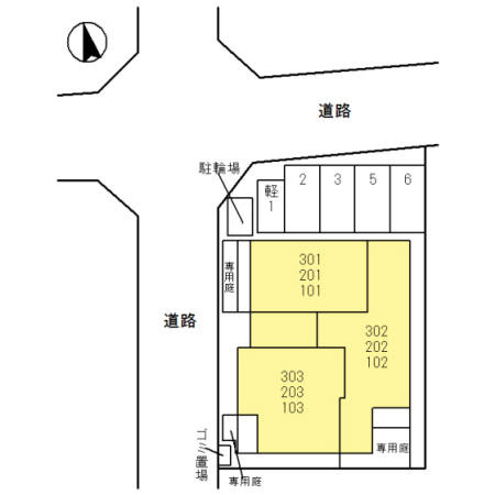 エスタ・ビエンの区画図