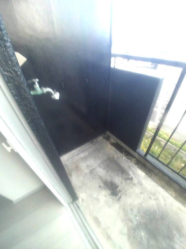 カルム魚住のバルコニー