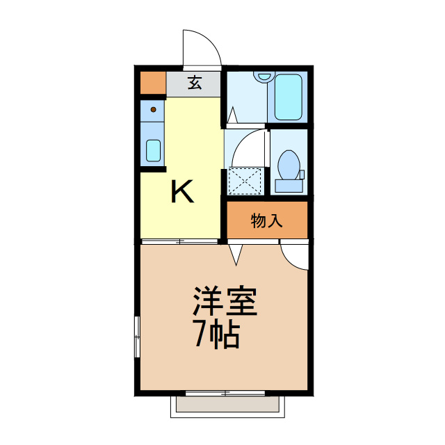 F・TIME Ⅰの間取り