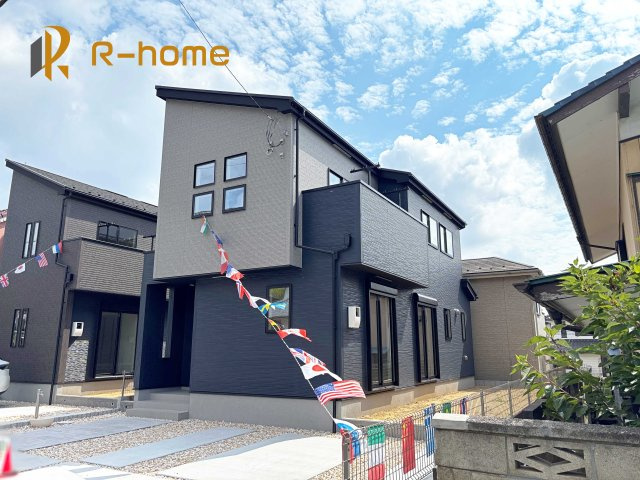 流山市加5期　新築戸建て　2号棟の外観|ご予約を頂ければ、『平日』はもちろん『早朝』や『夜間』もご見学可能です♪お気軽にお申し付けください♪