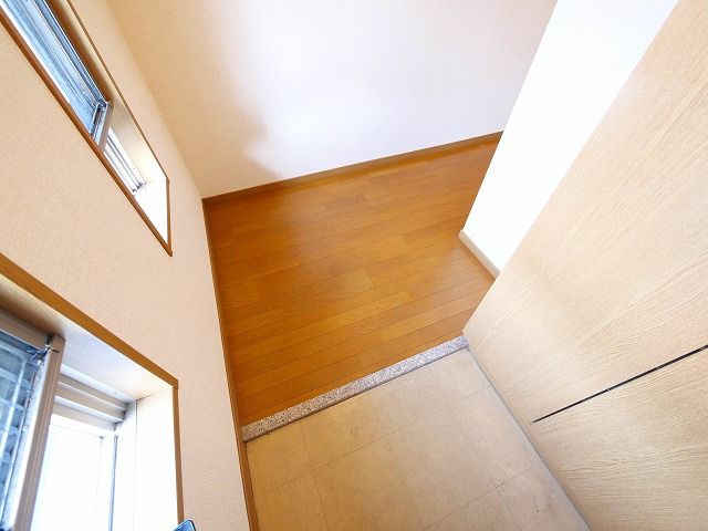 シティーコート富雄の玄関|きれいな玄関です