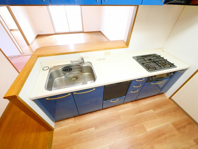 シティーコート富雄のキッチン|使いやすいキッチンです