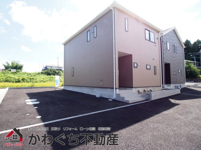 【外観】 | Cradle garden　本宮市青田第１　５号棟 | ★内覧予約で新米2kg★