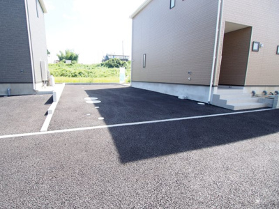 【駐車場】 | Cradle garden　本宮市青田第１　５号棟