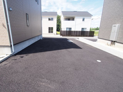 【駐車場】 | Cradle garden　本宮市青田第１　５号棟