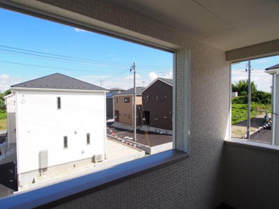 【展望】 | Cradle garden　本宮市青田第１　７号棟