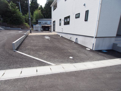 【駐車場】 | Cradle garden　本宮市青田第１　８号棟