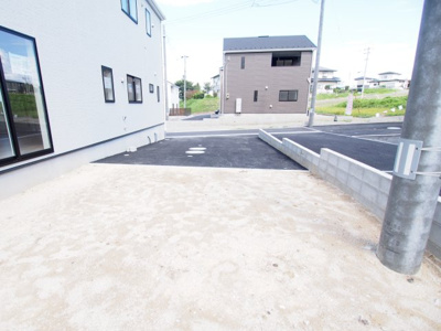 【駐車場】 | Cradle garden　本宮市青田第１　８号棟