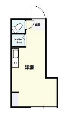中野区東中野１丁目のアパートの間取り