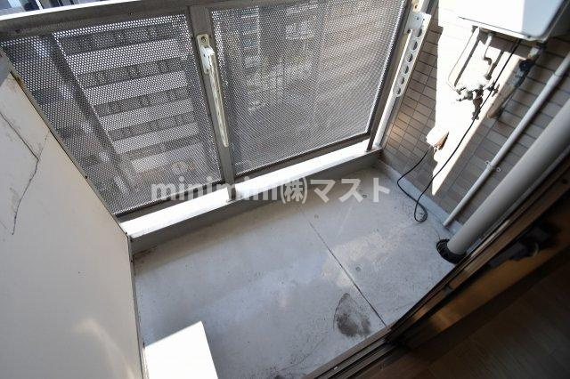 タカノハイム天神橋のバルコニー