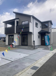 南アルプス市寺部 新築戸建全2棟1号棟 オール電化 車3台可