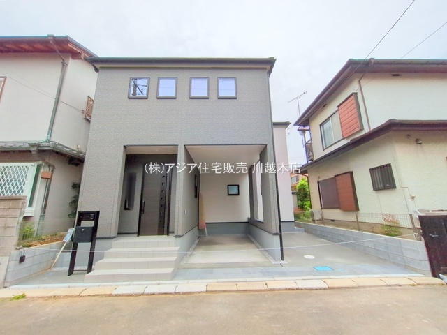 月々9万円台～　新築戸建　川越市霞ケ関北 第3の外観|外観　完成済