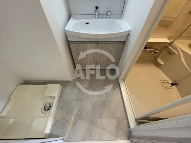 リヴェント福島野田(吉野小学校校区)の洗面所|リヴェント福島野田　洗面脱衣所