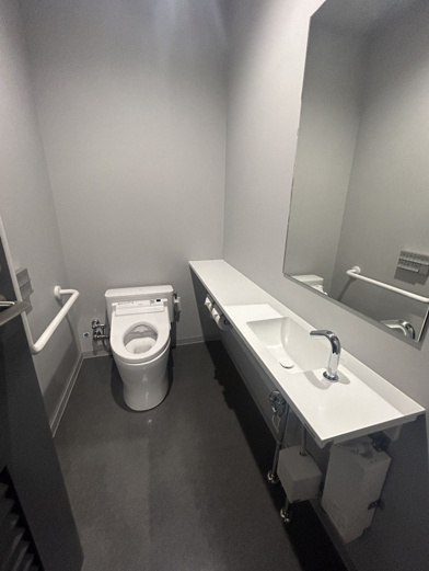 CIRCLES中洲川端のトイレ