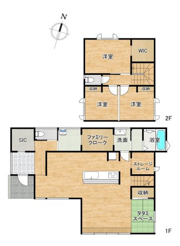 【先着1棟！モデルハウス】鶴ケ谷東４丁目の間取り
