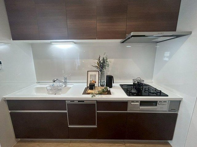 ギャラリーコート豊中・中桜塚のキッチン|お料理しやすいキッチンです