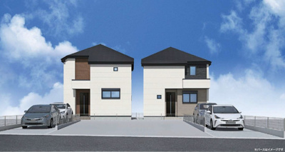 【外観パース】 | 【HP限定公開】武蔵野市桜堤3丁目　新築戸建　全2棟(3号棟)