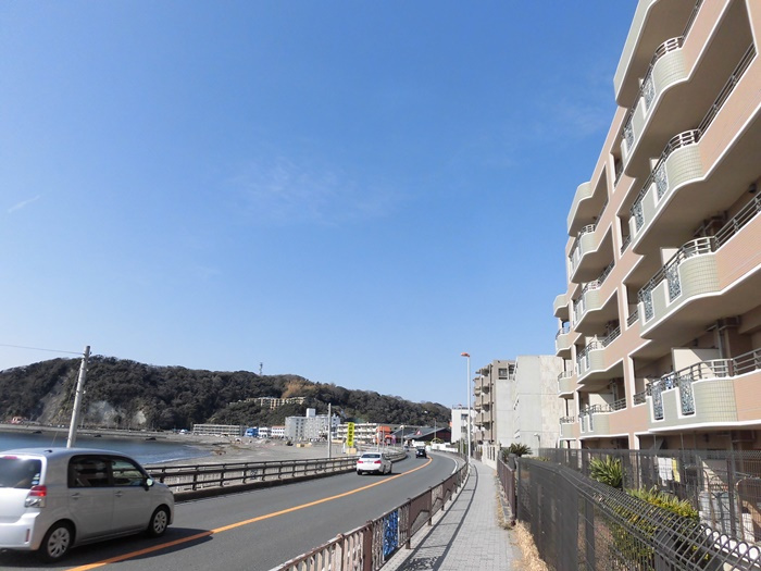 海一望！京急シティ逗子海岸1階　花火大会を臨む（逗子海岸）の周辺|国道
