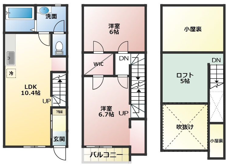 CLAIR JUNの間取り