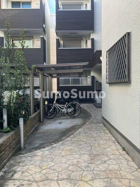 ラ・マシア田川北のエントランス