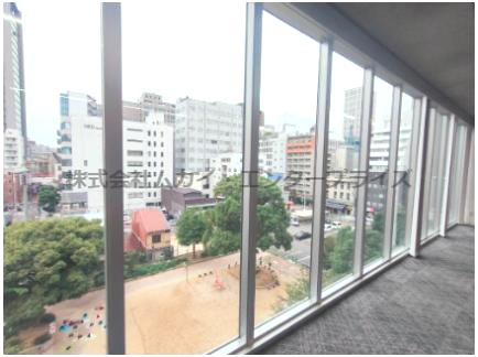 船場ミッドキューブの展望