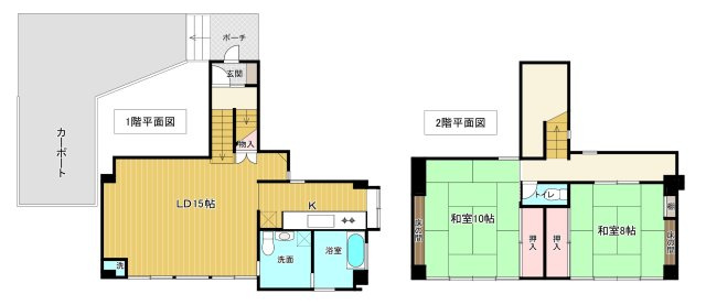 富士急川奈別荘地の間取り