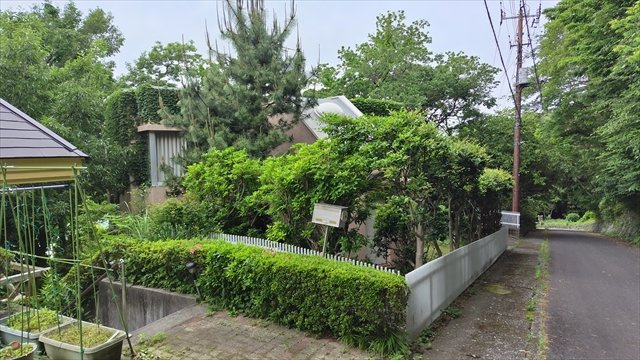 富士急川奈別荘地の庭