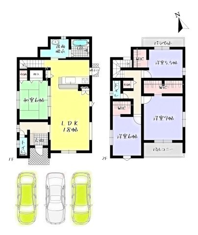 【間取り】の画像