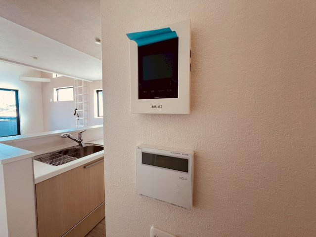 【設備】 | 練馬区貫井３丁目　新築戸建て　１号棟 | 来訪者をしっかり確認できるTVモニター付きインターホン