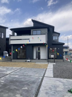 【外観】 | 南アルプス市寺部 新築戸建 全2棟2号棟 敷地面積：270.84ｍ2（81.92坪）