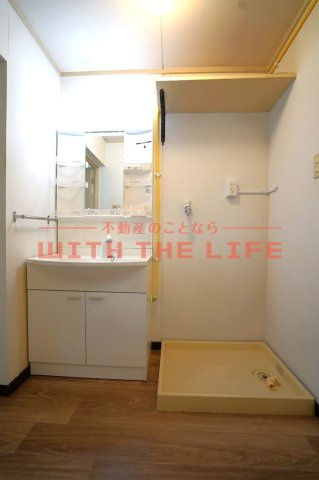 光風ハイツ【キャッシュバック対象物件】の洗面所|使いやすい洗面所です