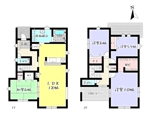 【間取り】の画像