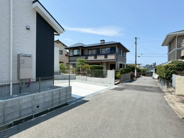 ーBloomーブルームー小倉南区山手2丁目1期　【小倉南区　新築戸建て】の前面道路含む現地写真|守恒小まで徒歩6分でお子様の通学も安心♪　【小倉南区　新築戸建て】