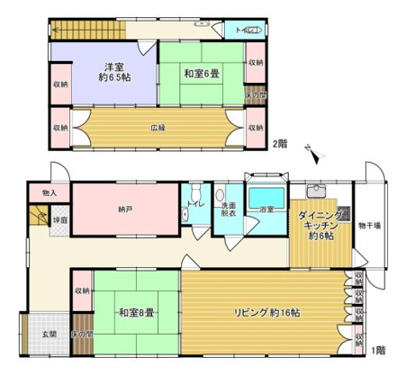 【間取り】 | 熱海市泉　戸建