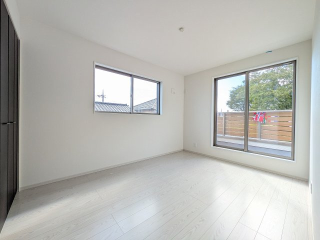 八王子市　めじろ台　新築一戸建て　７期の子供部屋|～2階バルコニーに面している6.0帖の洋室です～