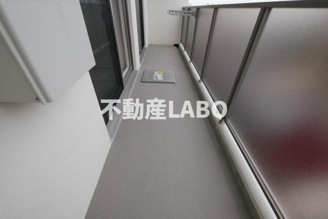 レジデンス朝潮橋のバルコニー