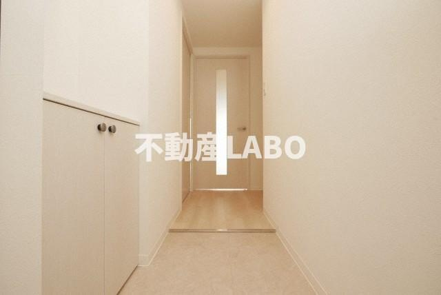 レジデンス朝潮橋の玄関