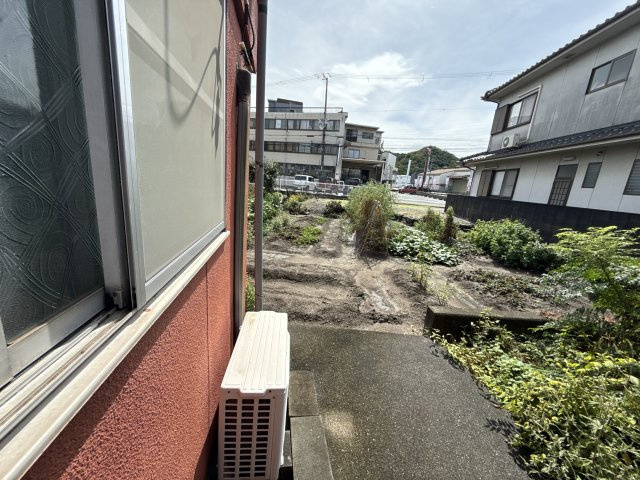 サクライアパートのバルコニー